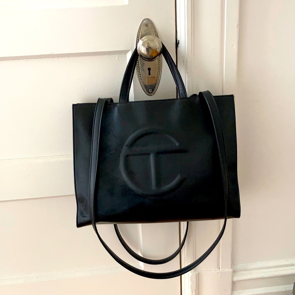 Telfar medium black bag, brand new